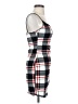 Shein Plaid Black Casual Dress Size 2 - photo 4