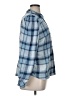 Como Vintage Plaid Blue Long Sleeve Blouse Size XL - photo 4