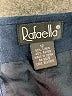 Rafaella Solid Black Blue Formal Skirt Size 12 - photo 4