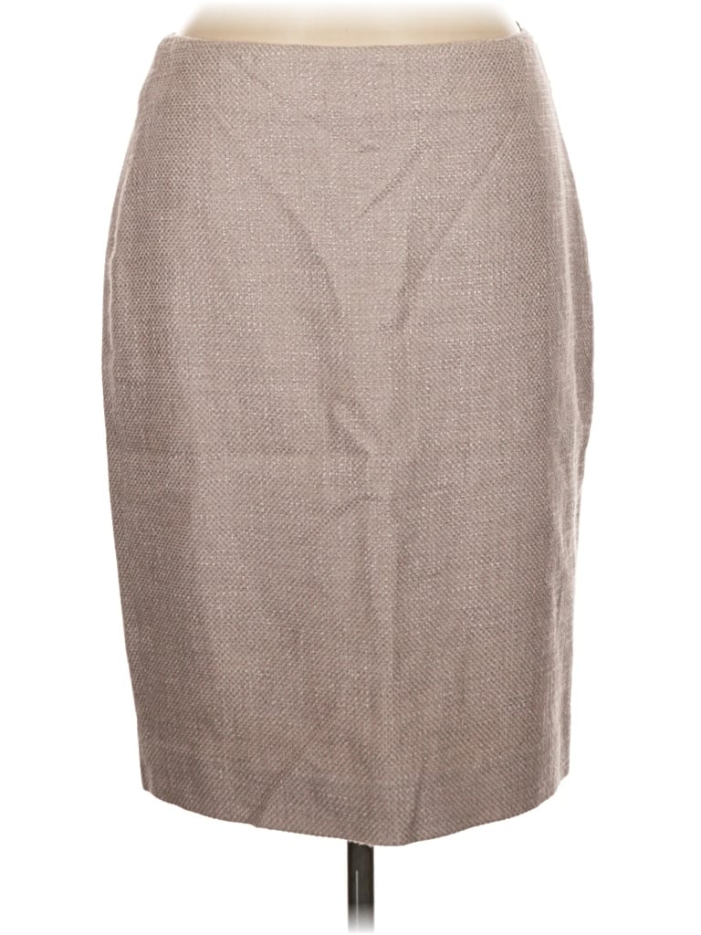 Pre-owned Max Mara Formal Skirt In Tan