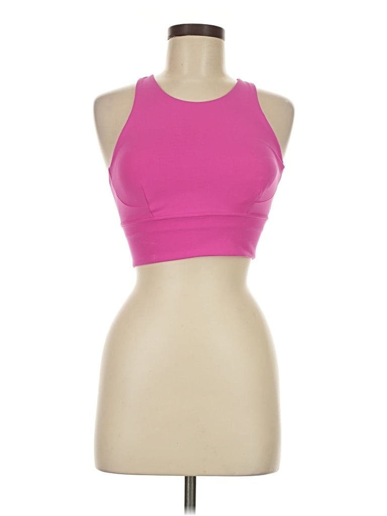 Pre-owned Lululemon Athletica Sports Bra In Pink
