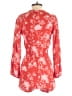 H&M 100% Viscose Floral Red Romper Size 2 - photo 2