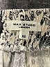Max Studio Paisley Silver Black Casual Pants Size XS - photo 4