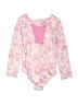 Cat & Jack Tie-dye Pink Rash Guard Size 4T - photo 2