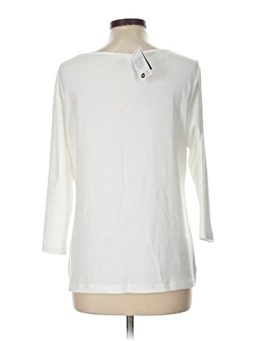 Karen Scott 3/4 Sleeve Top (view 2)