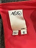 Ali Ro 100% Silk Orange Blouse Size 6 - photo 7