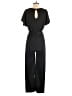 Unbranded 100% Polyester Solid Black Jumpsuit Size S - photo 2