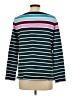 Talbots Stripes Teal Pullover Sweater Size L - photo 2