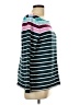 Talbots Stripes Teal Pullover Sweater Size L - photo 4