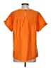 Unbranded 100% Cotton Orange Short Sleeve Blouse Size S - photo 2