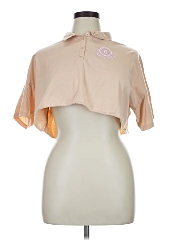 Orange Kiss Short Sleeve Turtleneck (view 1)