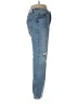Express Hearts Blue Jeans Size 8S - photo 4