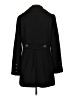 DKNY Solid Black Wool Coat Size 12 - photo 2