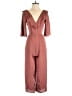 The Fifth Label 100% Polyester Solid Brown Jumpsuit Size S - photo 1
