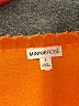 Minnie Rose Color Block Orange Pullover Sweater Size S - photo 7