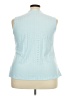Unbranded Blue Sleeveless Blouse Size 5X - photo 2