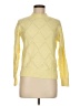 DAZY Argyle Yellow Turtleneck Sweater Size L - photo 1