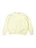 Burberry Chevron-herringbone Yellow Ivory Wool Pullover Sweater Size 112 CM - photo 1