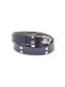 Assorted Brands 100% Leather Blue Leather Belt Size L - photo 1