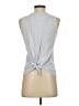 J.Crew Silver Sleeveless T-Shirt Size S - photo 2