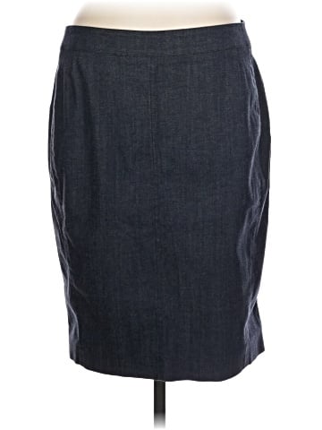 Akris Punto Denim Skirt (view 1)