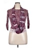 Lily Bleu Burgundy 3/4 Sleeve Top Size 14 - photo 1