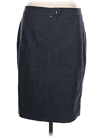 Akris Punto Denim Skirt (view 2)
