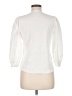 Chico's Ivory 3/4 Sleeve Blouse Size Med (1) - photo 2