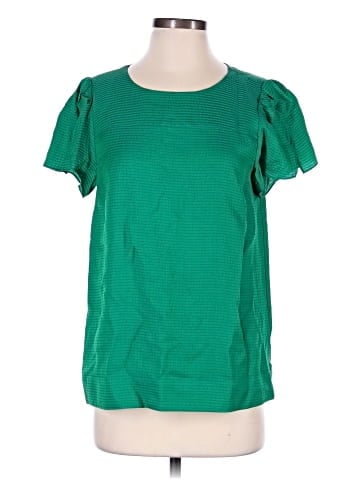 J.Crew Short Sleeve Silk Top (view 1)