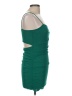 Unbranded Solid Green Cocktail Dress Size M - photo 4