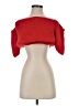 Line & Dot Red 3/4 Sleeve Blouse Size S - photo 1