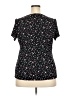 DressBarn Black Short Sleeve Top Size 2X - photo 2