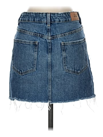 Zara TRF Denim Skirt (view 2)