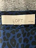 Ann Taylor LOFT 100% Polyester Black Long Sleeve Blouse Size M (estimated) - photo 7