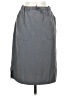 Downeast Solid Gray Casual Skirt Size XS - photo 1