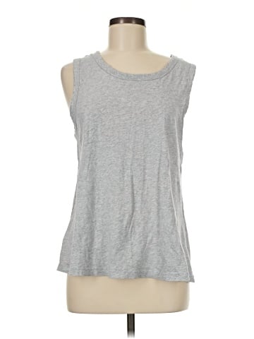 Ivory Ella Sleeveless T-Shirt (view 1)