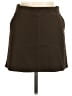 Shinestar Solid Brown Casual Skirt Size M - photo 1