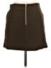 Shinestar Solid Brown Casual Skirt Size M - photo 2