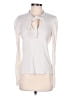 NATION LTD Ivory Long Sleeve Polo Size M - photo 1