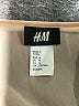 H&M 100% Polyester Tan Cocktail Dress Size M - photo 7