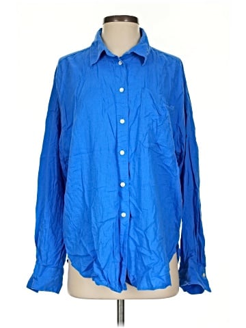 Lindex Long Sleeve Button-Down Shirt (view 1)