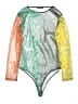 Touch Me 100% Polyester Green Bodysuit Size 2X - photo 1
