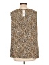 Chico's 100% Polyester Gold Sleeveless Blouse Size L - photo 2