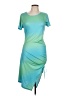 Assorted Brands Tie-dye Teal Casual Dress Size 12 - photo 1
