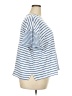 MULTIPLES Stripes Blue Short Sleeve T-Shirt Size 3X - photo 4
