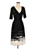 Donna Morgan Black Cocktail Dress Size 6 - photo 1