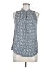 Willi Smith 100% Rayon Blue Sleeveless Blouse Size M - photo 1