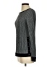 Etcetera Houndstooth Gray Wool Sweater Size S - photo 5