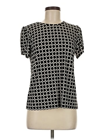 AK Anne Klein Short Sleeve Top (view 1)