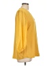 Timeson 100% Polyester Yellow 3/4 Sleeve Blouse Size L - photo 4